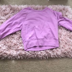 Lavender GAP crew neck